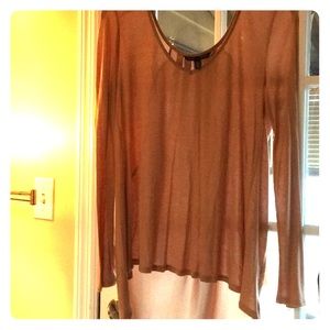 Stunning Camel color shirt